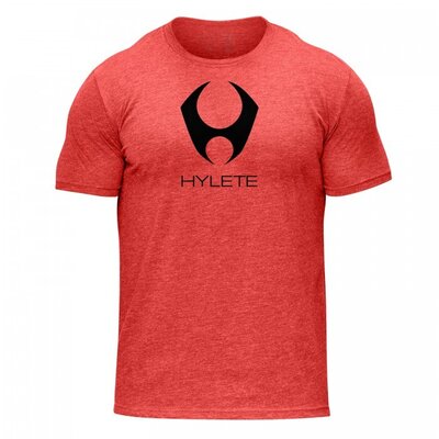 Hylete Mens Stacked Tri Blend Crew Shirt